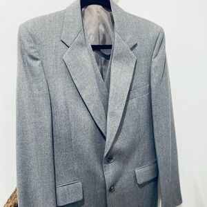 Men's Vintage Gray 3 Pc Suit
